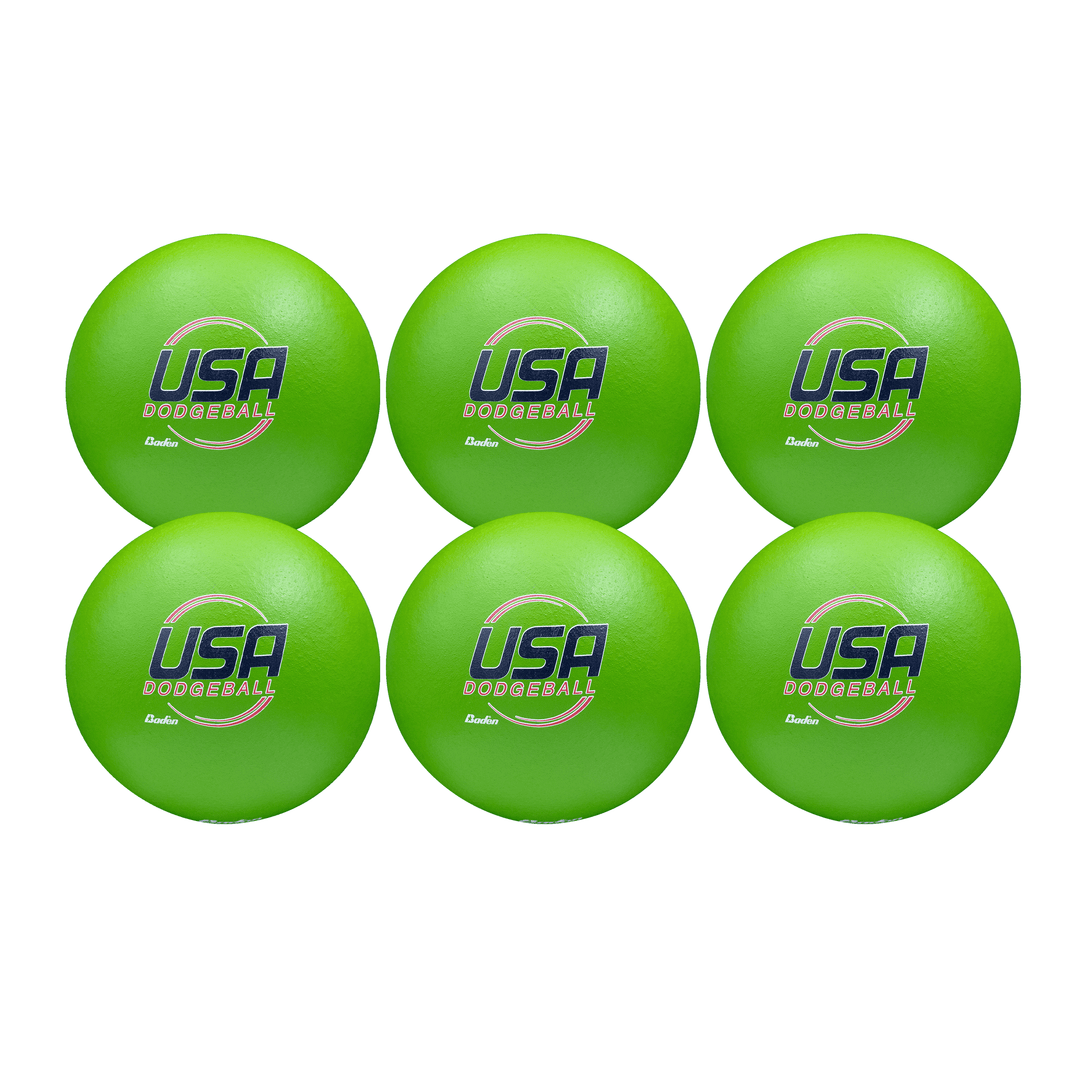 Baden Sports Green / 6 Foam 7" Dodgeball