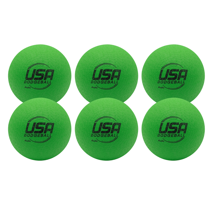 Baden Sports Green / 6 Pack 7" No Sting Dodgeball