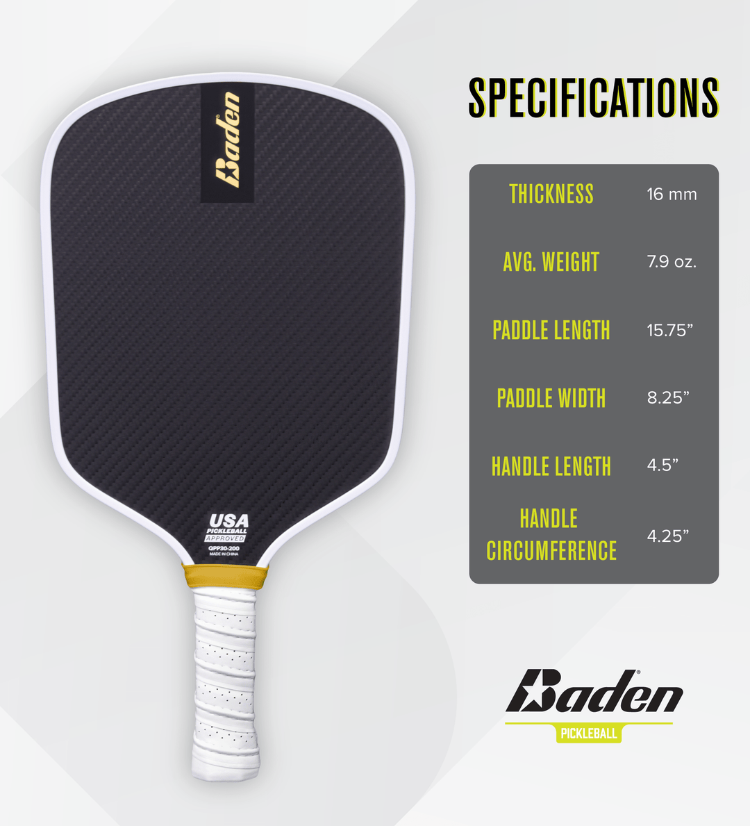 Baden Sports Perfection 3k Pickleball Paddle