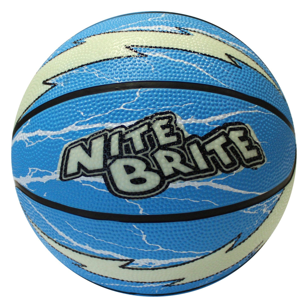 Baden Sports Recreation Blue with Lightning Bolt Nite Brite Basketball