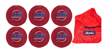 Baden Sports red-1 / 6 7.5" Cloth Dodgeball