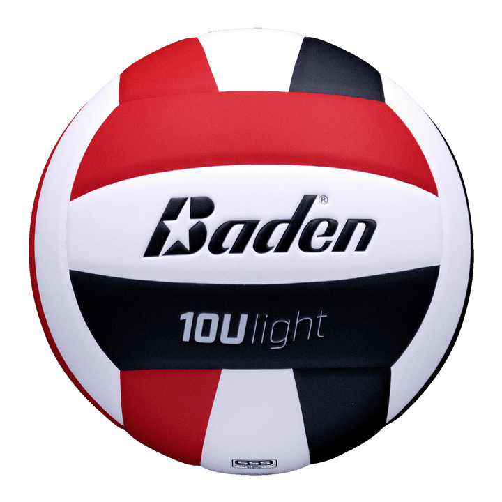 Baden Sports Red/White/Black 10U Light Volleyball