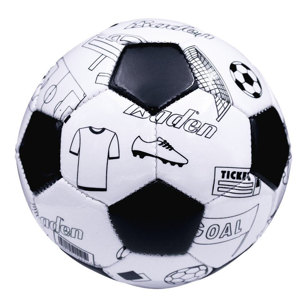Baden Sports Soccer Color Your Own Mini Volleyball
