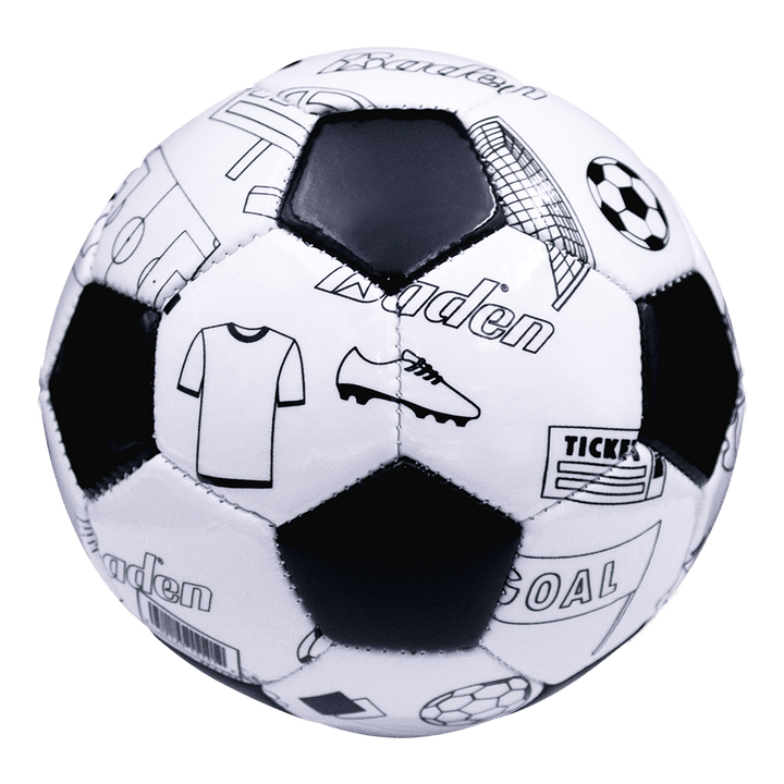 Baden Sports Soccer Color Your Own Mini Volleyball