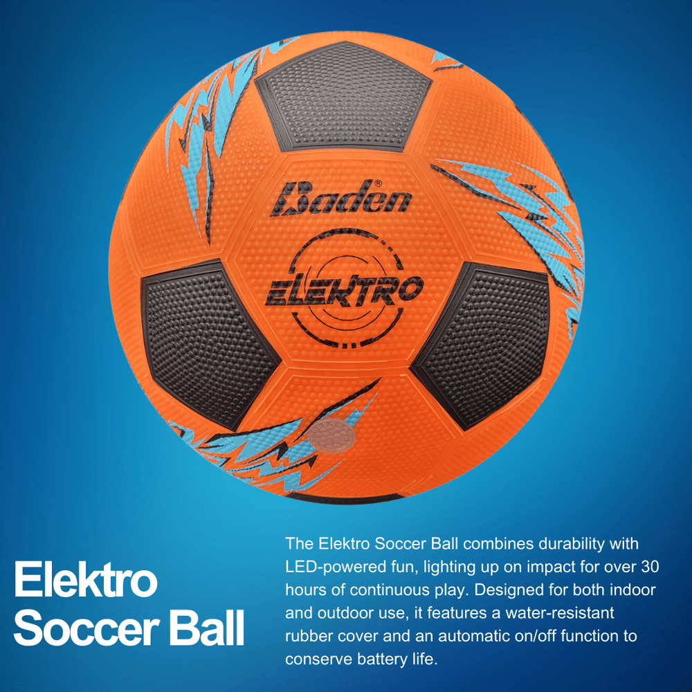 Baden Sports Soccer Elektro Soccer Ball