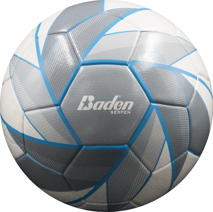 Baden Sports Soccer Size 4 / Optic Blue/Grey Futsal Serpen Training Ball