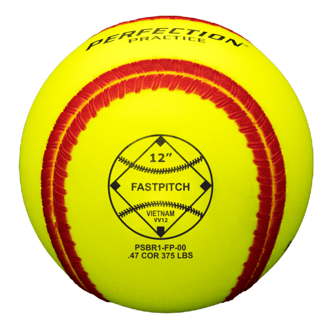 Baden Sports Softball Ballistic Fast pitch Batting Practice Training Softball  