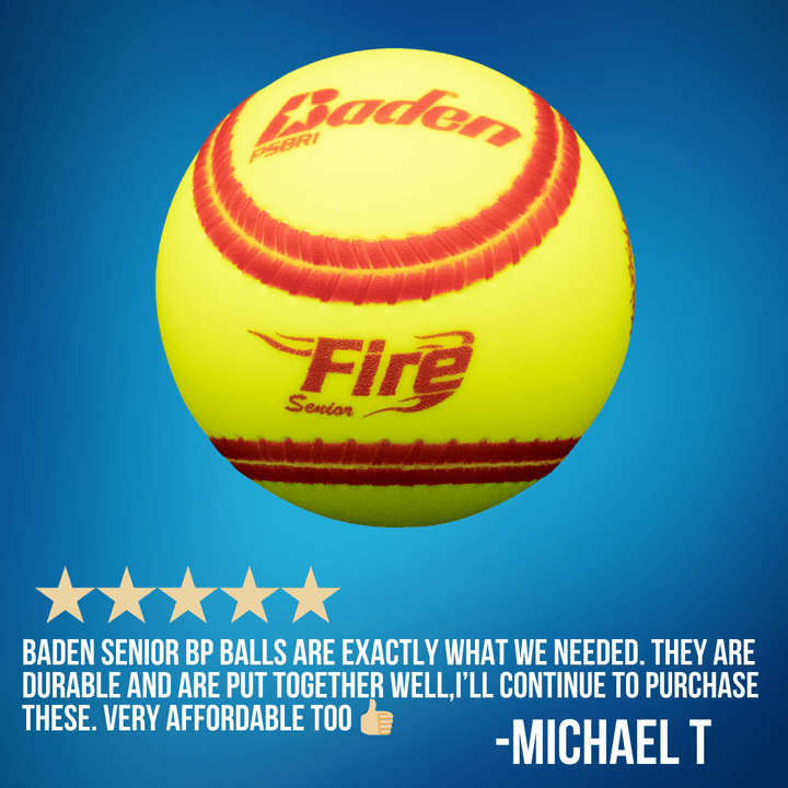 Baden Sports Softball Ballistic Senior Slow Pitch Batting Practice Training Softball