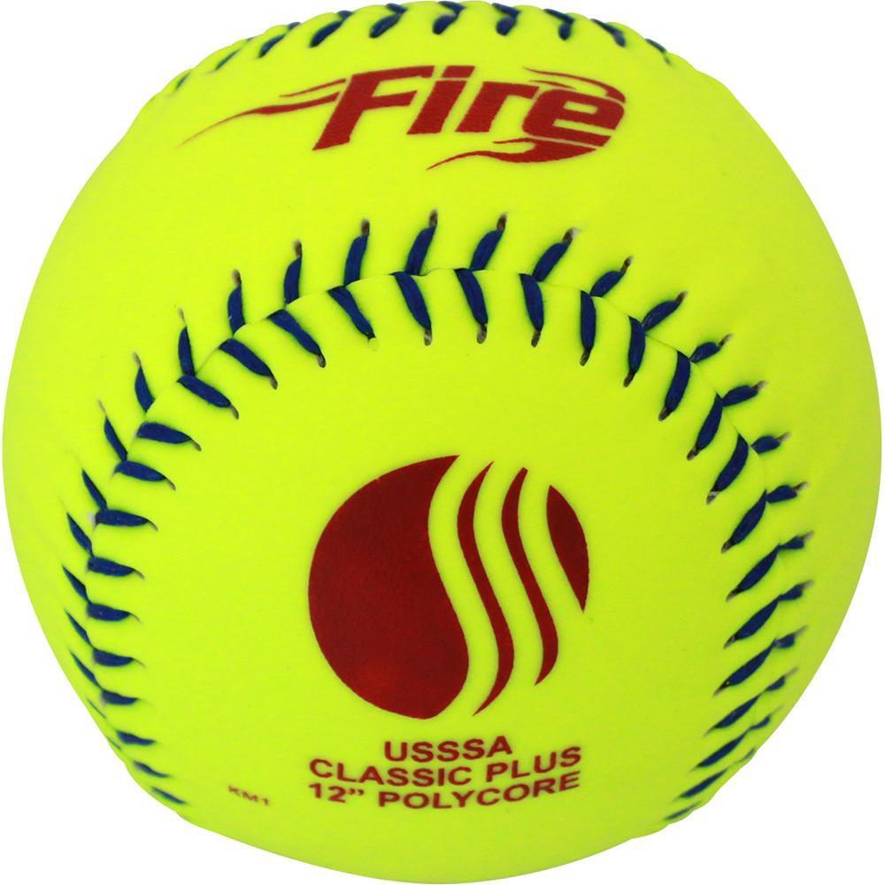 Baden Sports Softball USSSA Classic Plus Slowpitch Softballs - 1 Dozen