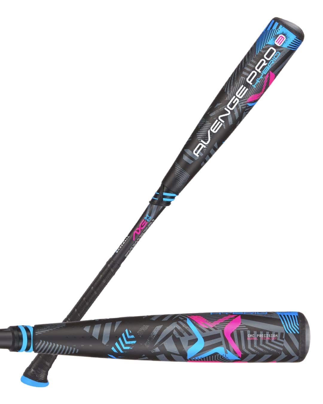 Baden Sports USABat Axe Avenge Pro 3 Hybrid USA Baseball Bat , -8