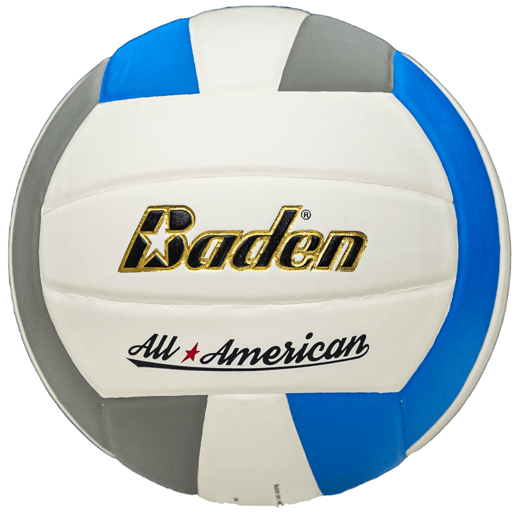 Baden Sports Volleyball Grey/Blue/White All-American Volleyball