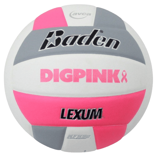 Baden Sports Volleyball Lexum Dig Pink Microfiber Volleyball NON NFHS