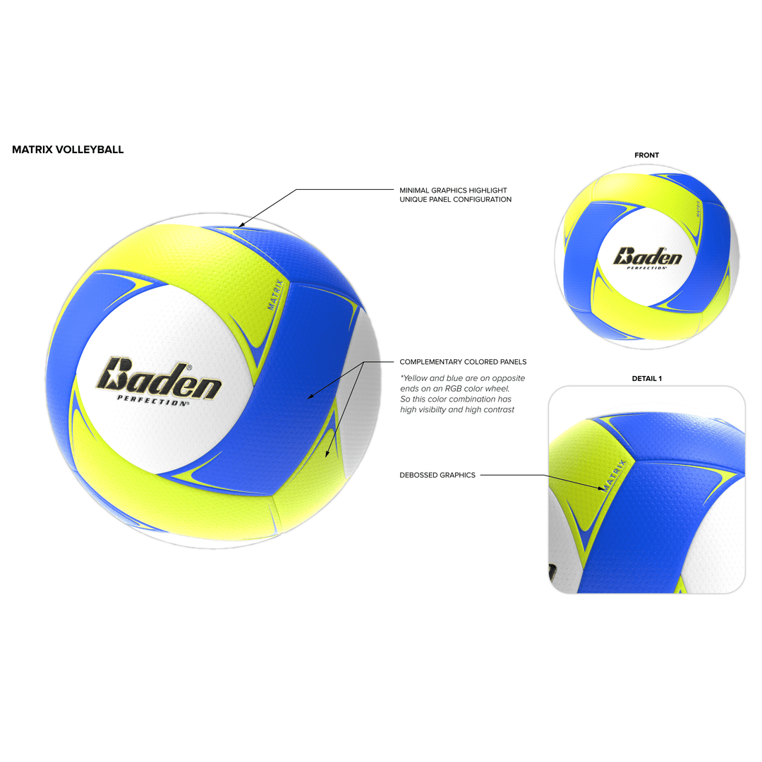 Baden Sports Volleyball Matrix Composite Volleyball