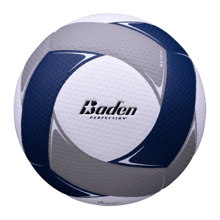 Baden Sports Volleyball Navy/Gray/White Matrix Composite Volleyball