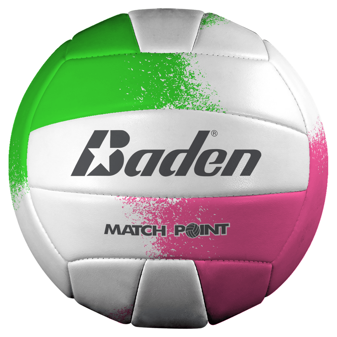 Baden Sports Volleyball Neon Pink/Green Match Point Volleyball