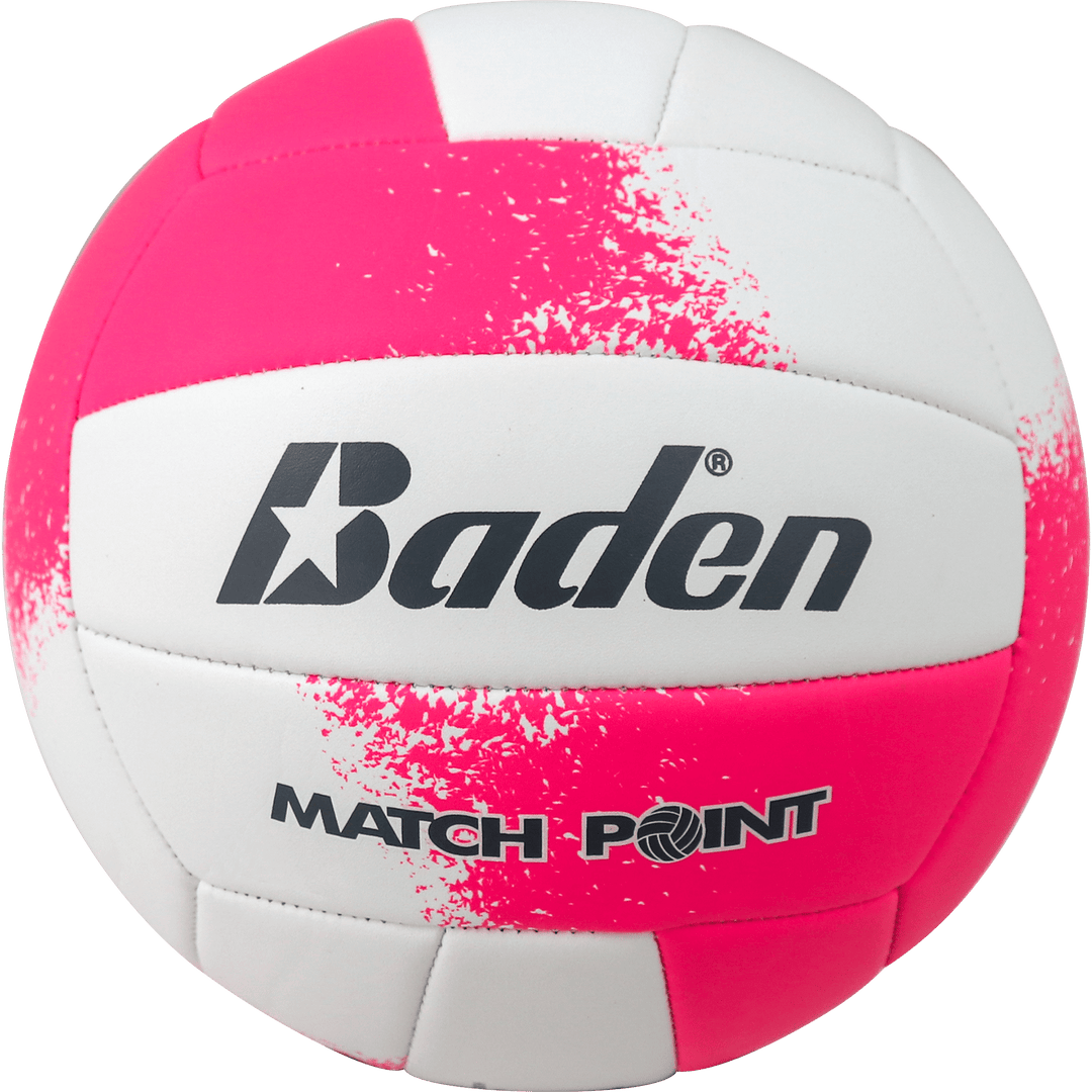 Baden Sports Volleyball Neon Pink/White Match Point Volleyball