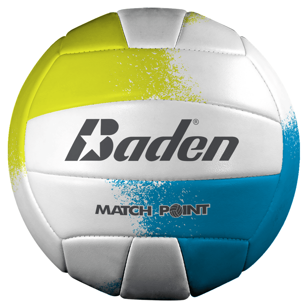 Baden Sports Volleyball Neon Yellow/Blue Match Point Volleyball