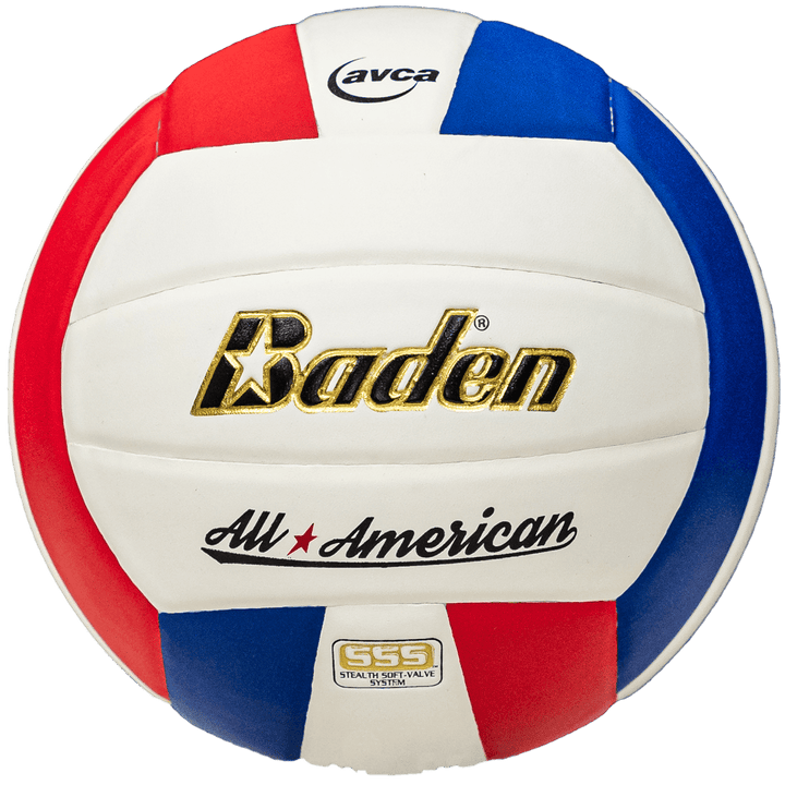 Baden Sports Volleyball Red/Navy/White All-American Volleyball