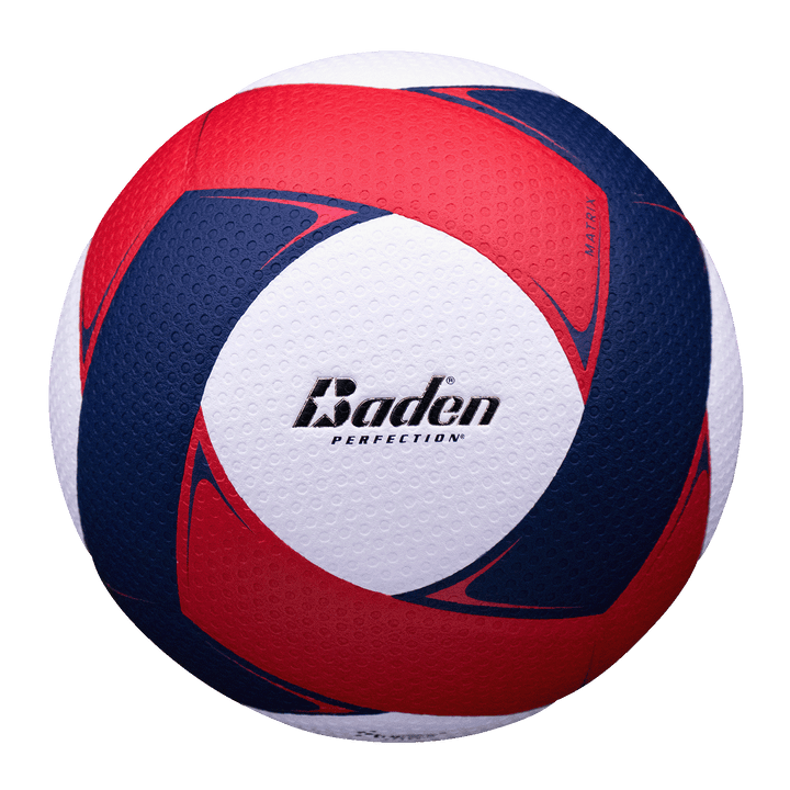 Baden Sports Volleyball Red/White/Blue Matrix Composite Volleyball