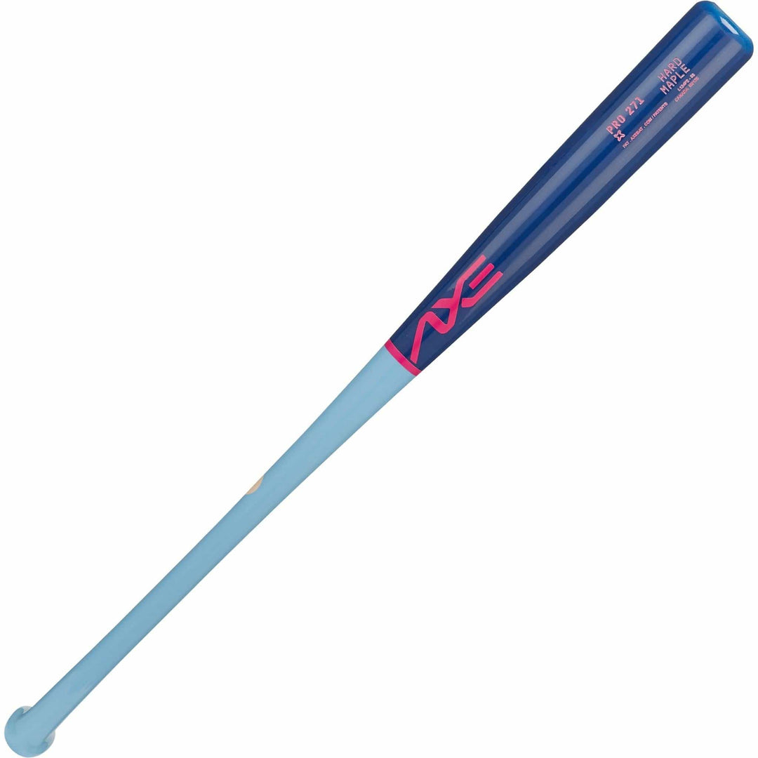 Baden Sports Wood 32" Axe Pro Series Maple Wood Baseball Bat \| SPD 271 Turn \| Velvet Sky \| Axe Handle