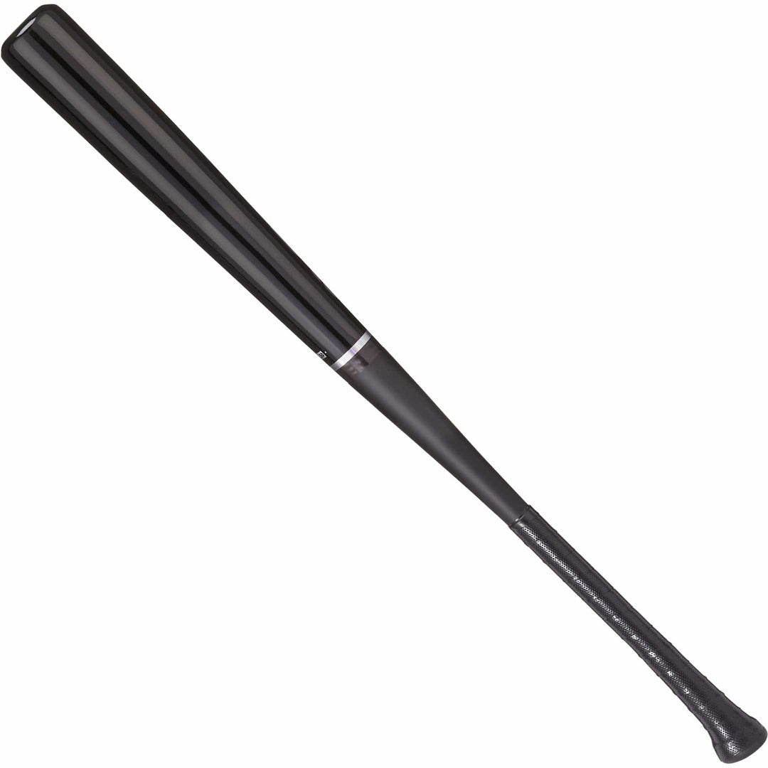 Baden Sports Wood Axe Pro Maple Composite Wood Baseball Bat | Obsidian Black | Flared Handle