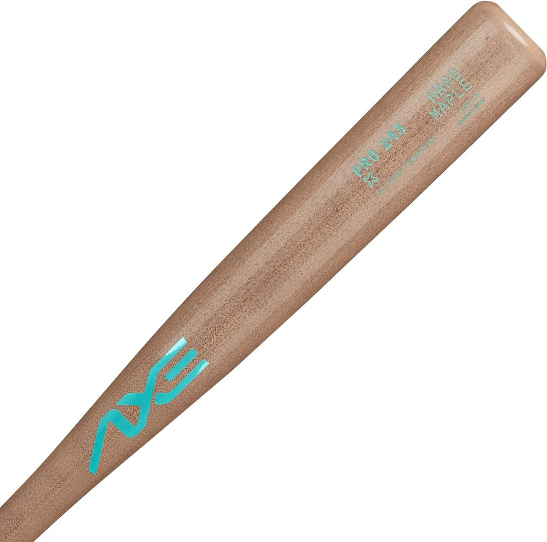 Baden Sports Wood Axe Pro Series Maple Wood Baseball Bat | PWR 243 Turn | Brown Trout | Axe Handle