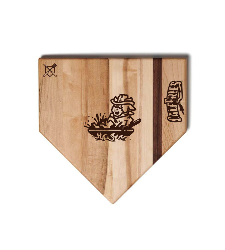 Baseball BBQ 12" Calf Fries Board Sod Poodles Calf Fries Home Plate Cutting Boards