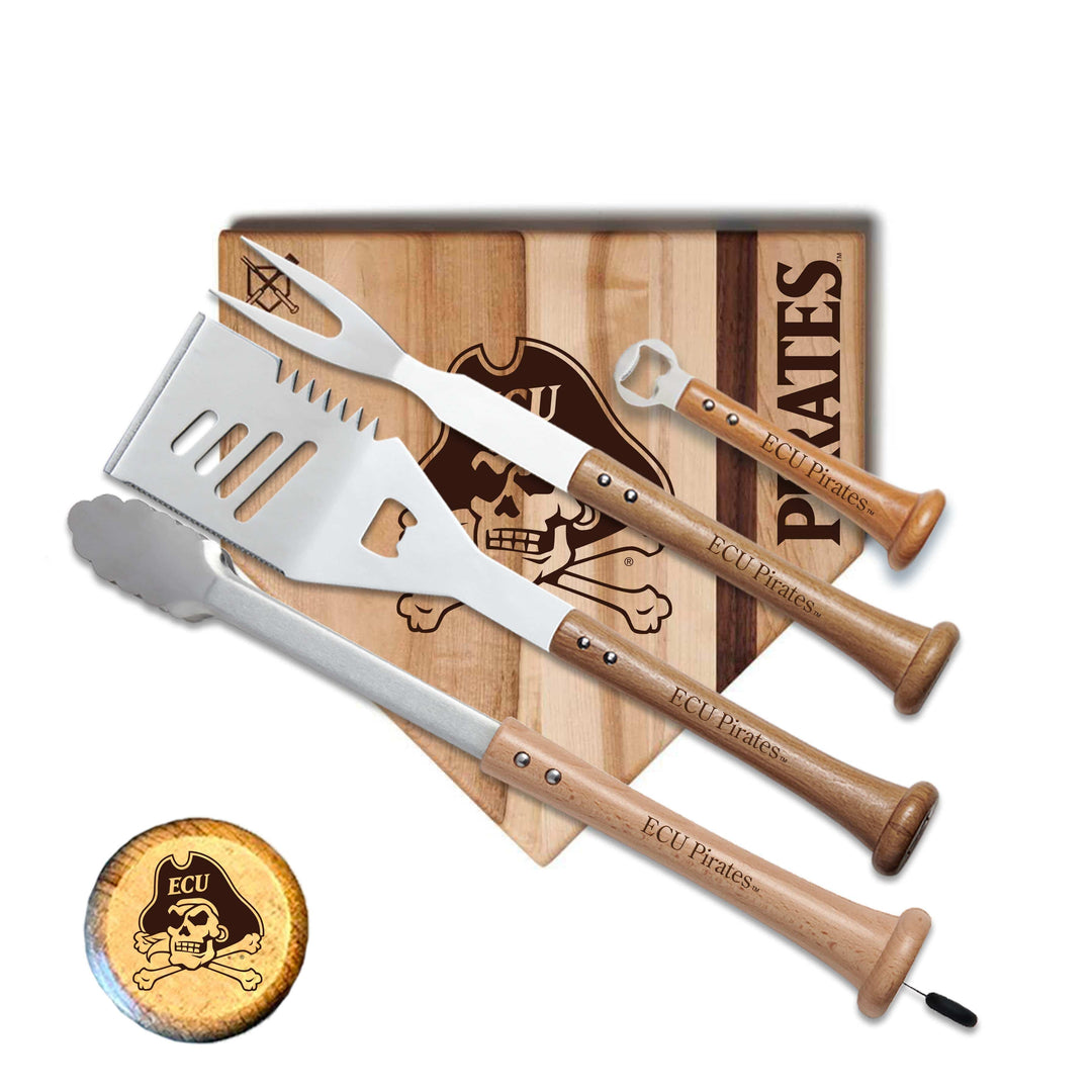 Baseball BBQ 12" Grand Slam ECU "Grand Slam" Sets