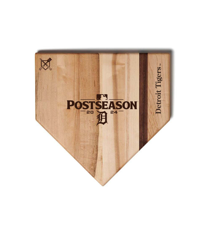 Baseball BBQ 12" Home Plate Detroit Tigers 2024 Postseason