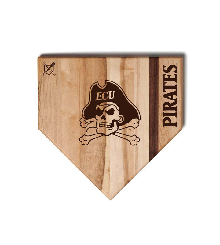 Baseball BBQ 12" Home Plate ECU Home Plate Boards