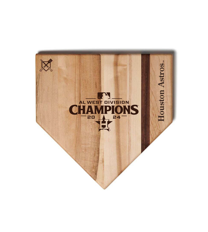 Baseball BBQ 12" Home Plate Houston Astros 2024 Postseason | AL West Champions