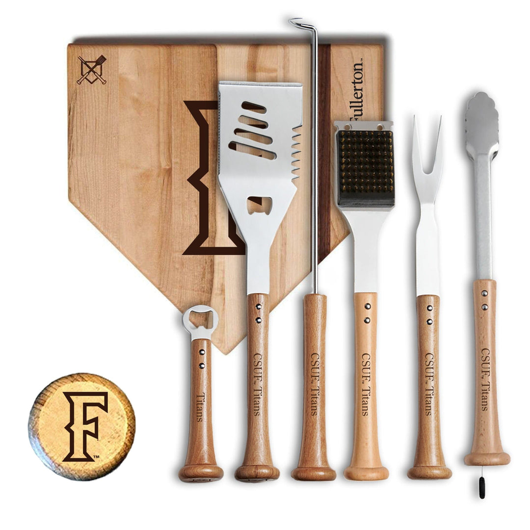 Baseball BBQ 12" MVP Set Cal State University, Fullerton "MVP" Sets
