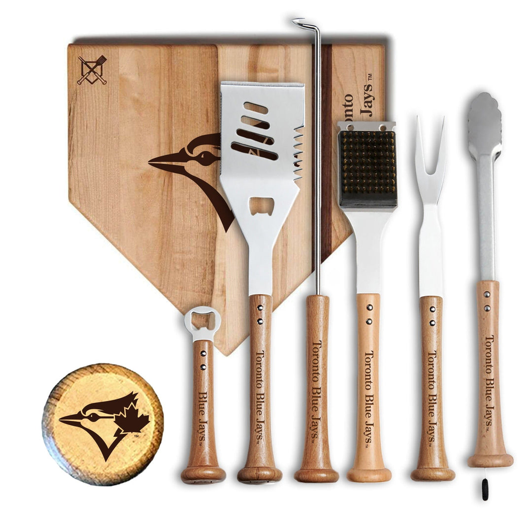 Baseball BBQ 12" MVP Toronto Blue Jays MVP Grill Set