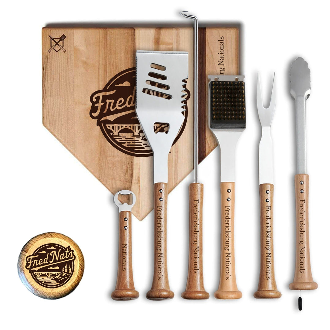 Baseball BBQ 12" Nationals MVP Set Fredericksburg Nationals "MVP" Sets