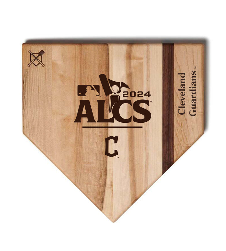Baseball BBQ 17" ALCS Home Plate Cleveland Guardians 2024 Postseason