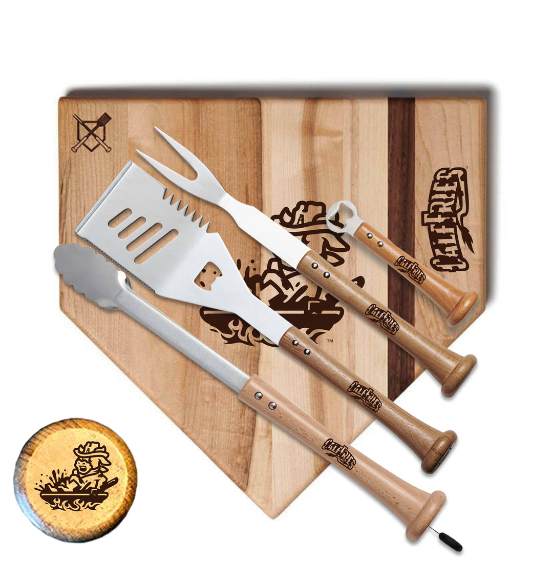 Baseball BBQ 17" Calf Fries Grand Slam Sod Poodles Calf Fries "GRAND SLAM" Sets