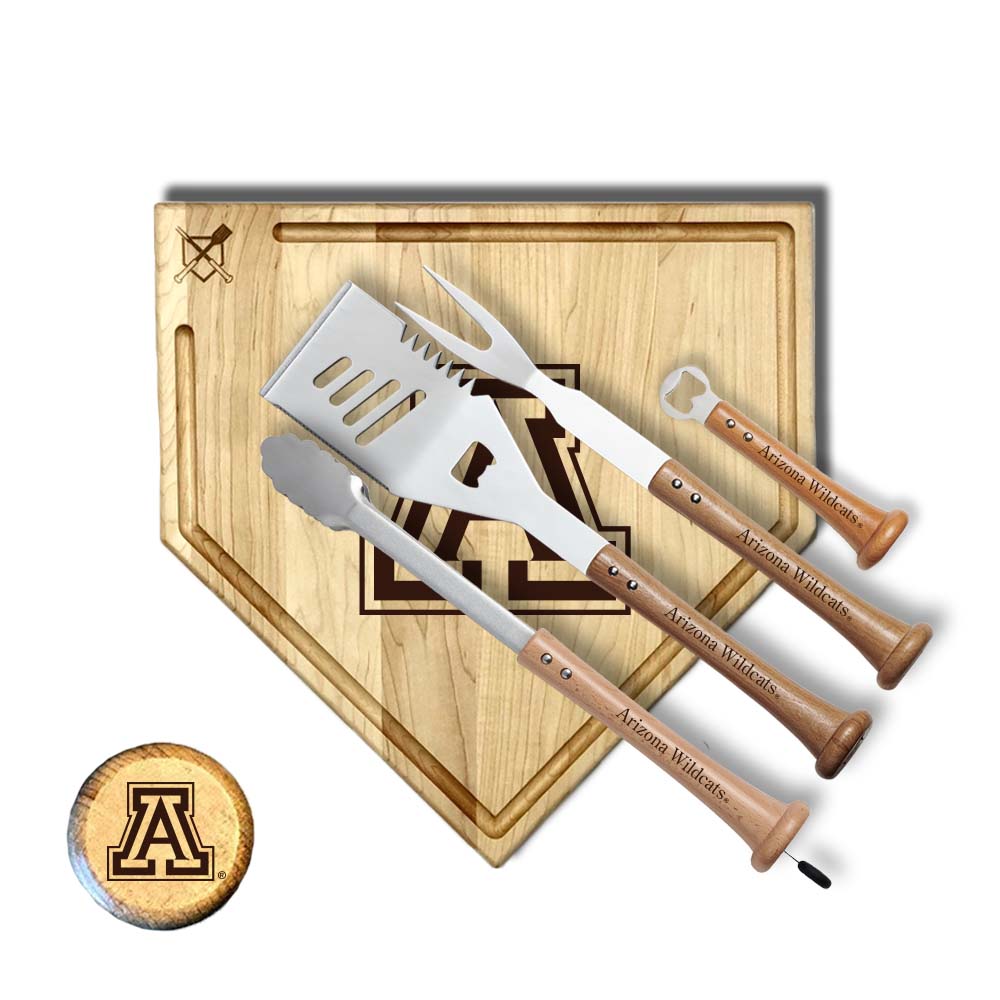Baseball BBQ 17" Grand Slam with trough Arizona "GRAND SLAM" Sets
