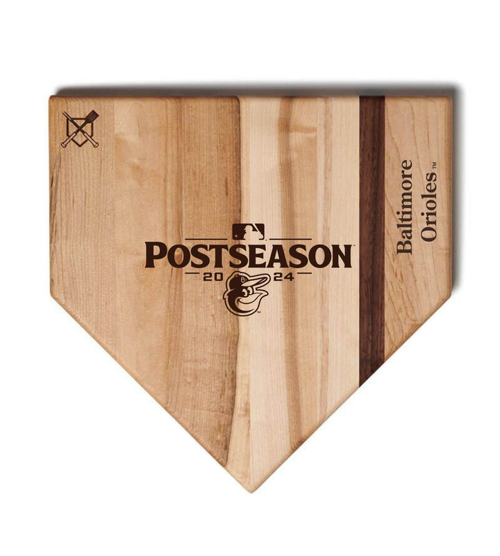 Baseball BBQ 17" Home Plate Baltimore Orioles 2024 Postseason
