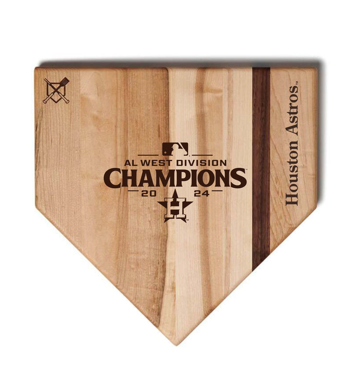 Baseball BBQ 17" Home Plate Houston Astros 2024 Postseason | AL West Champions