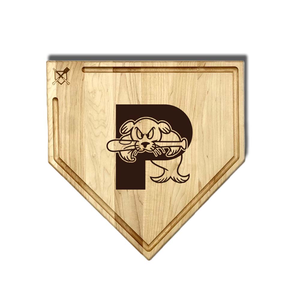 Baseball BBQ 17" Home Plate with trough Portland Sea Dogs Home Plates