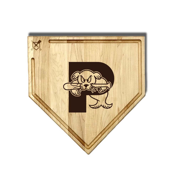 Baseball BBQ 17" Home Plate with trough Portland Sea Dogs Home Plates