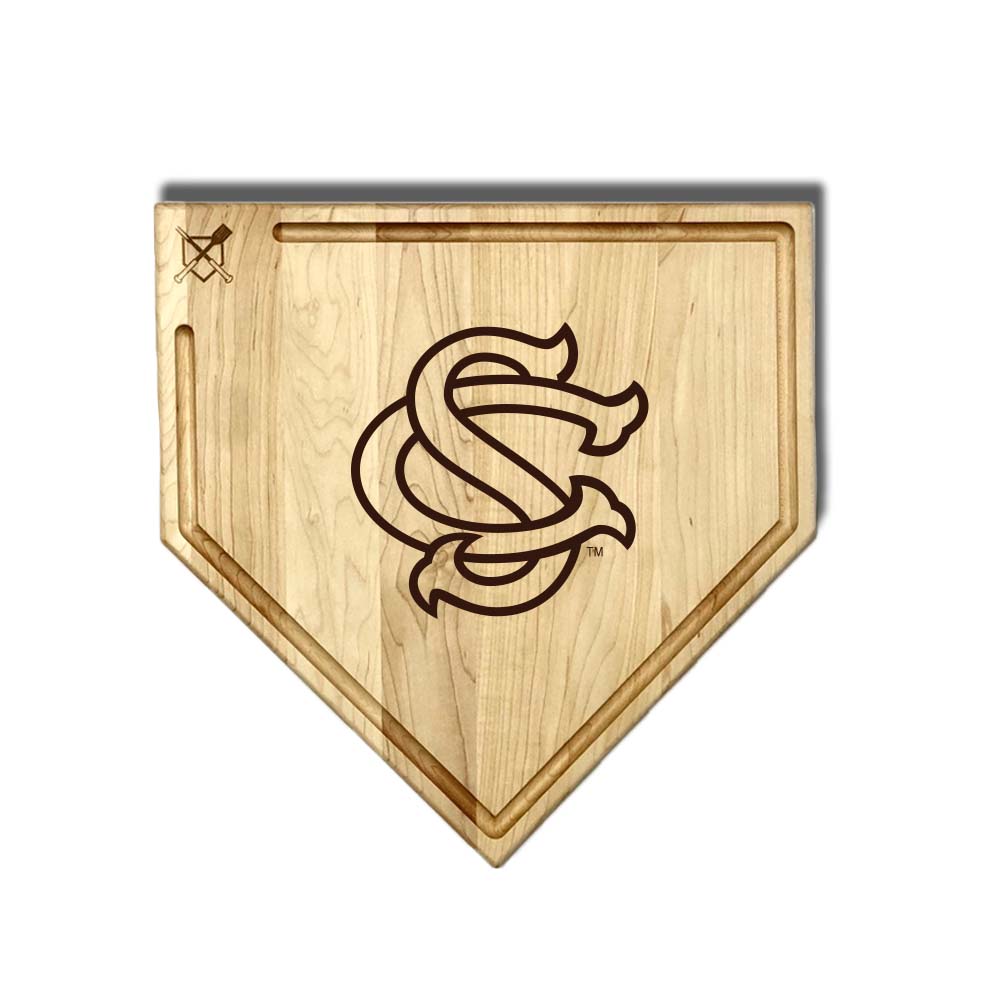 Baseball BBQ 17" Home Plate with trough South Carolina Home Plate