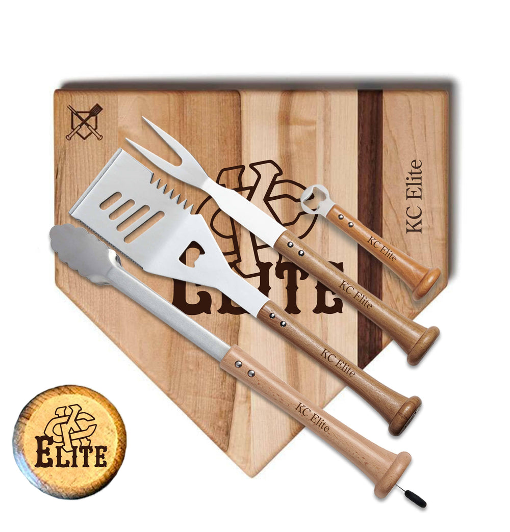 Baseball BBQ 17" KC Elite Grand Slam KC Elite "GRAND SLAM" Sets