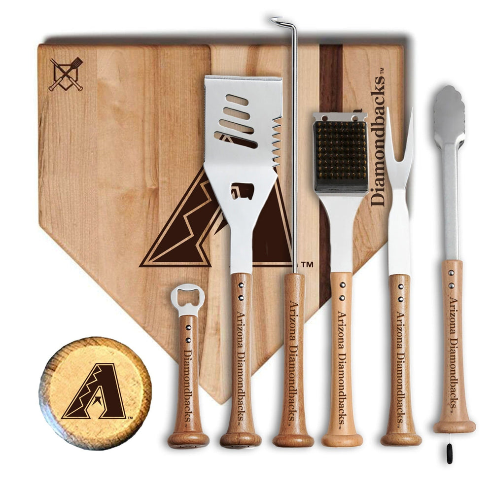 Baseball BBQ 17" MVP Arizona Diamondbacks MVP Grill Set