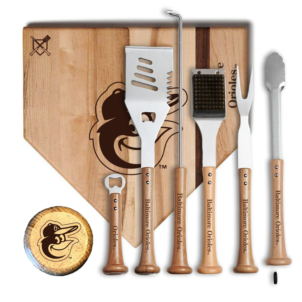 Baseball BBQ 17" MVP Baltimore Orioles MVP Grill Set
