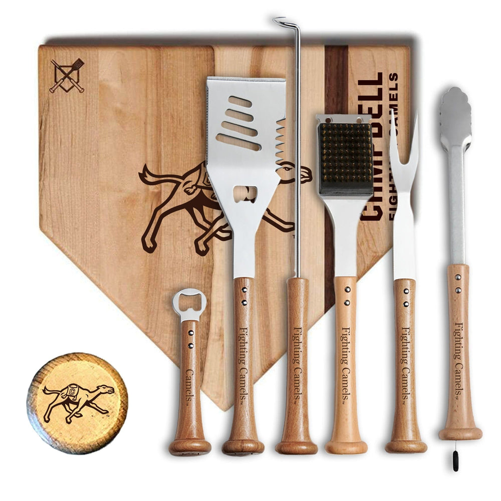 Baseball BBQ 17" MVP Campbell University MVP Grill Set