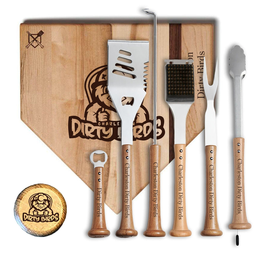 Baseball BBQ 17" MVP Charleston Dirty Birds "MVP" Sets