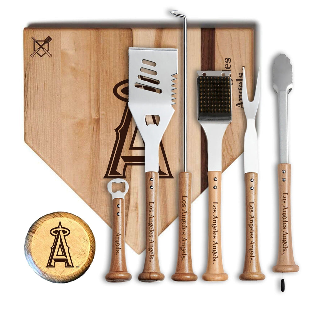 Baseball BBQ 17" MVP Los Angeles Angels MVP Grill Set