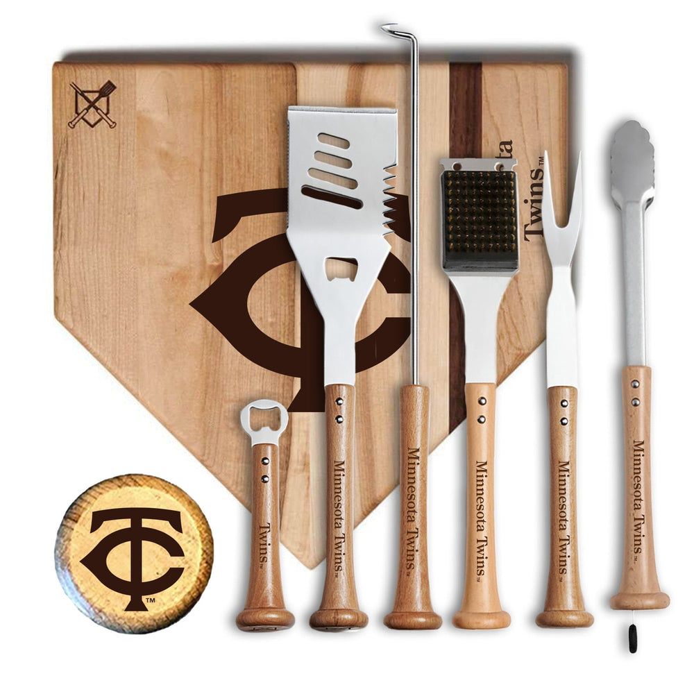Baseball BBQ 17" MVP Minnesota Twins MVP Grill Set