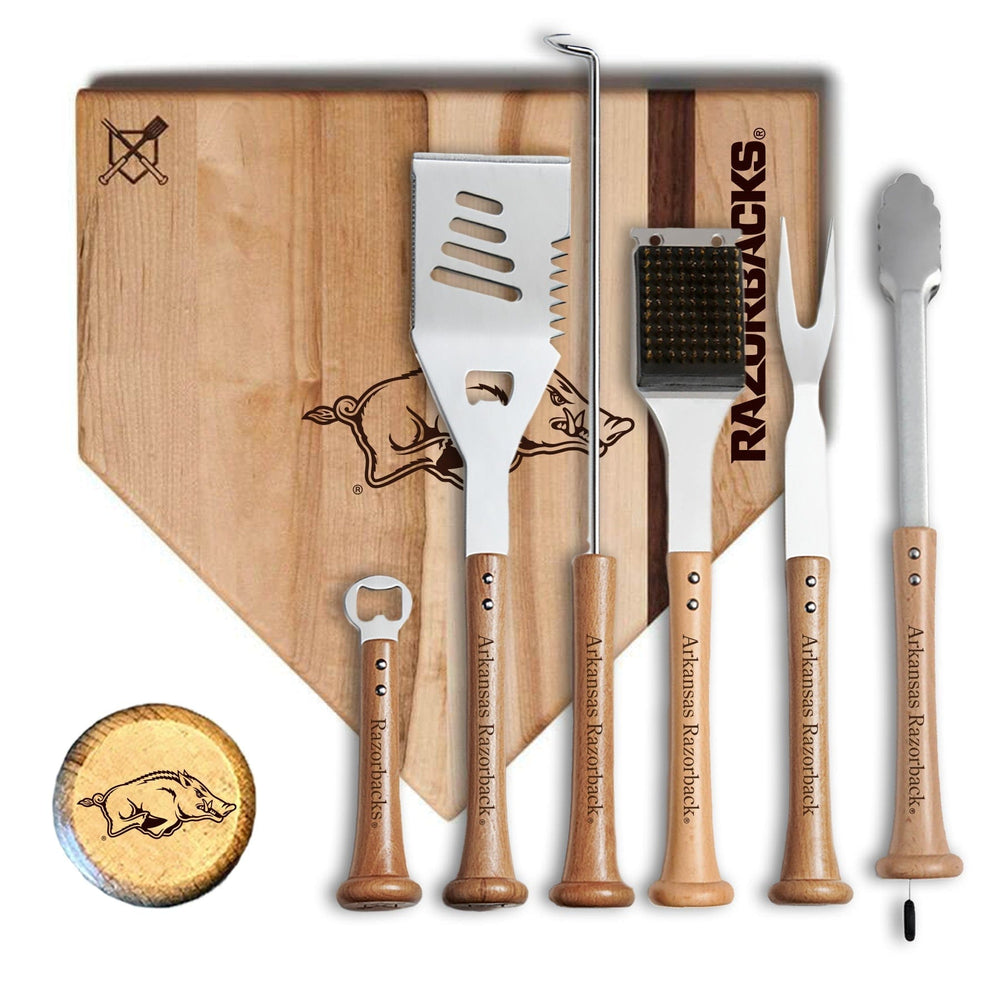 Baseball BBQ 17" MVP Set Arkansas Razorbacks "MVP" Sets